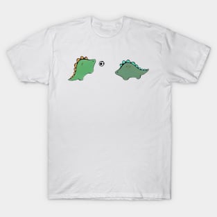 Dino Soccer (Color) T-Shirt